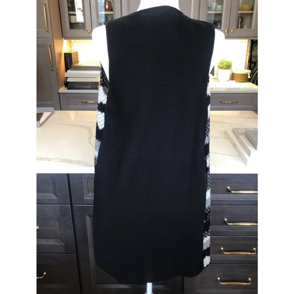 Anthropologie Guest Editor Open Cardigan Vest Swe… - image 4